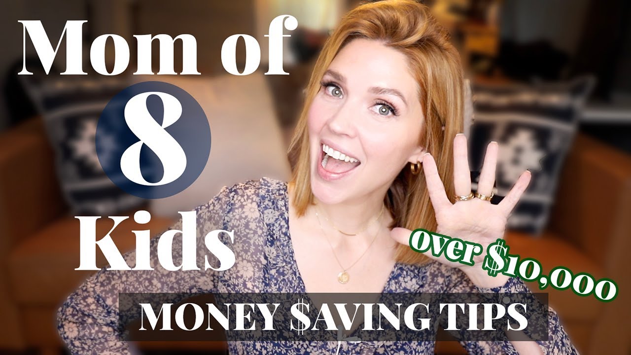 MONEY SAVING TIPS!!! 5 Ways I Save Money With A Big Family of 10