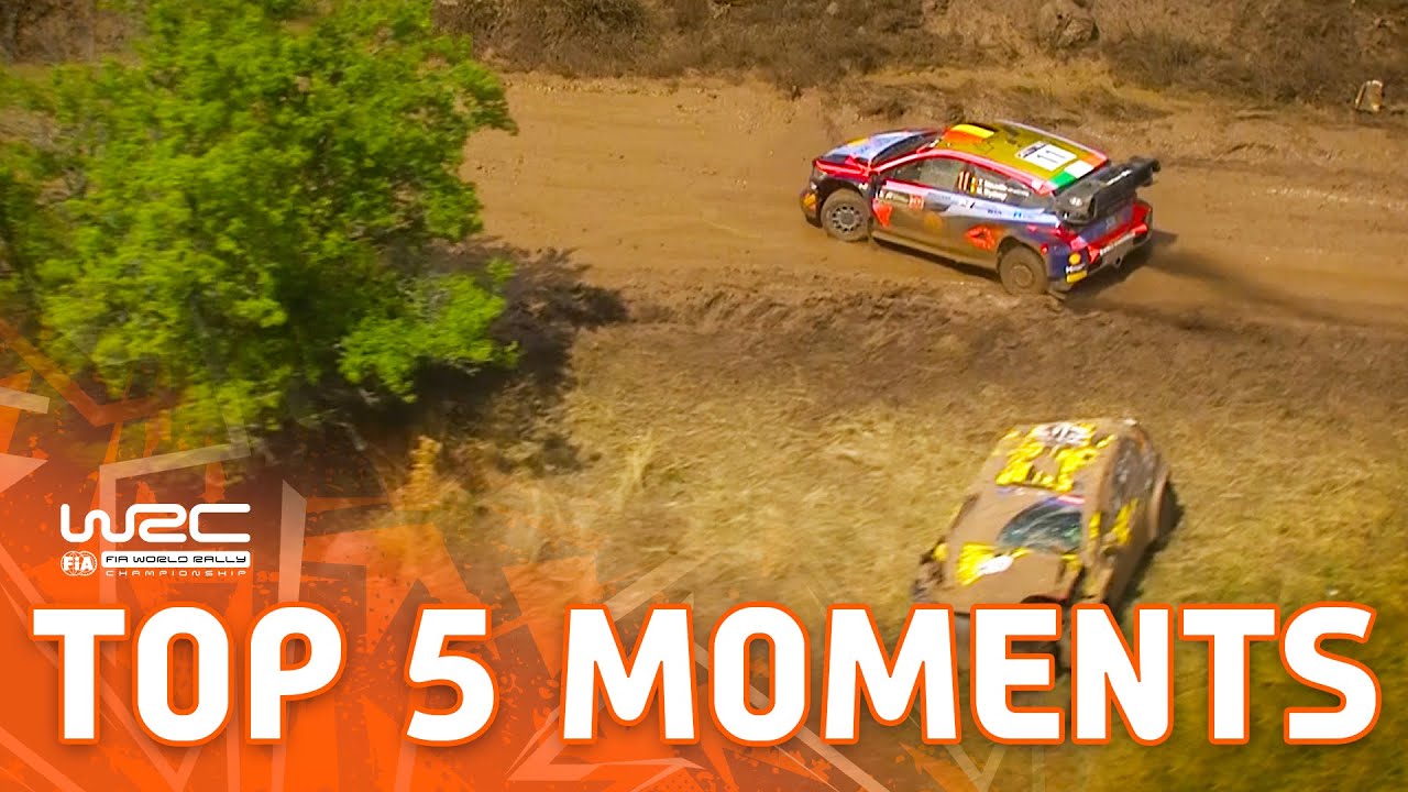 Top 5 Moments | WRC EKO Acropolis Rally Greece 2023