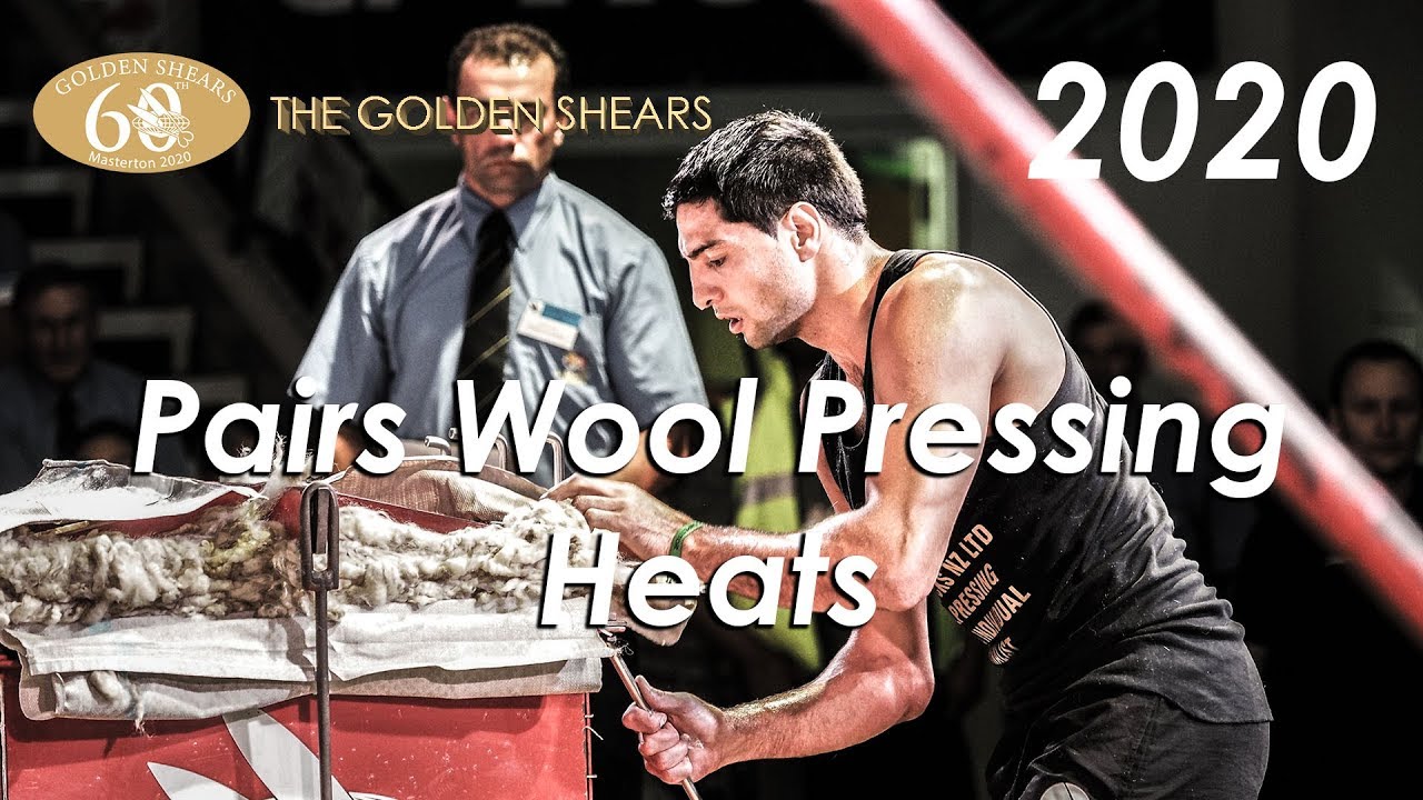 Pairs Wool Pressing Final - 2020 Golden Shears (60th Anniversary)