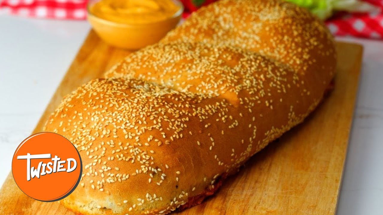 How To Make A Giant Big Mac Pizza Roll | Twisted