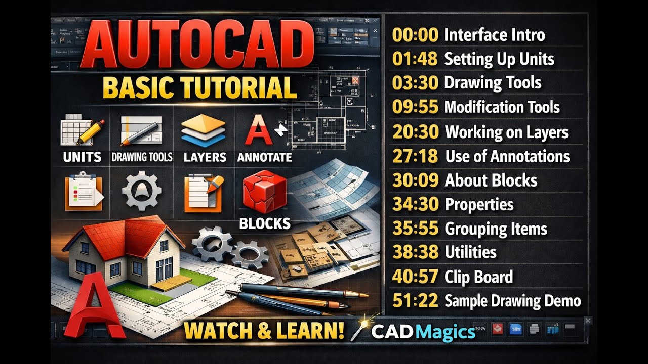 Autocad Basic Tutorial
