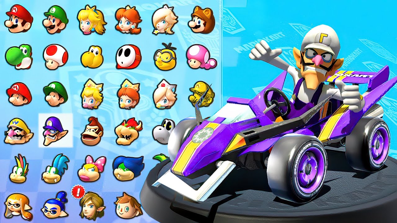 Mario Kart 8 - Fire Waluigi Shell Cup, Leaf Cup | The Ultimate Racing Game on Nintendo Switch