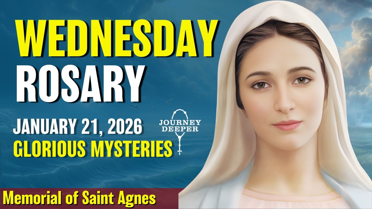 Wednesday Rosary ❤️ Glorious Mysteries of the Rosary ❤️ January 21, 2026 VIRTUAL ROSARY
