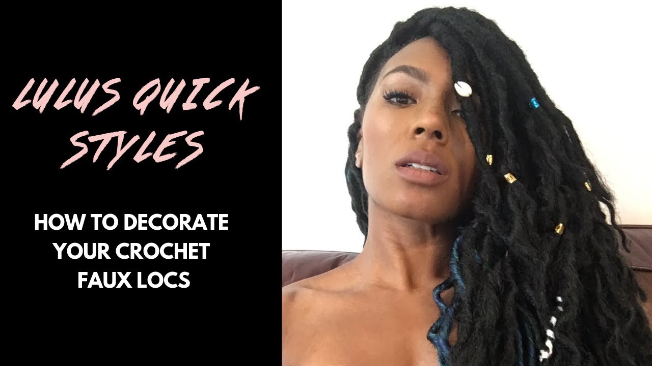 How To Decorate Your Crochet Faux Locs | BOHO LOCS®
