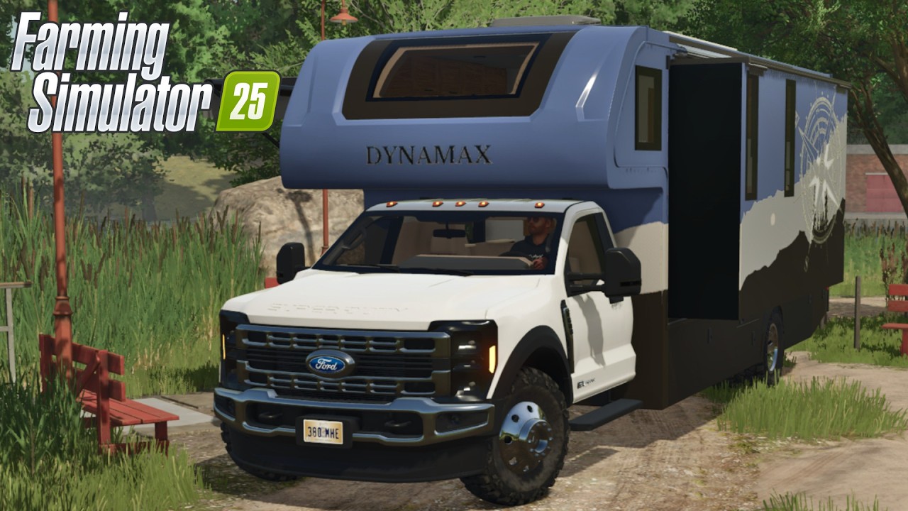 FS25 - 2025 Dynamax Explore Isata 6 RV Motorhome - NEW CAR MOD for Farming Simulator 2025 ROLEPLAY