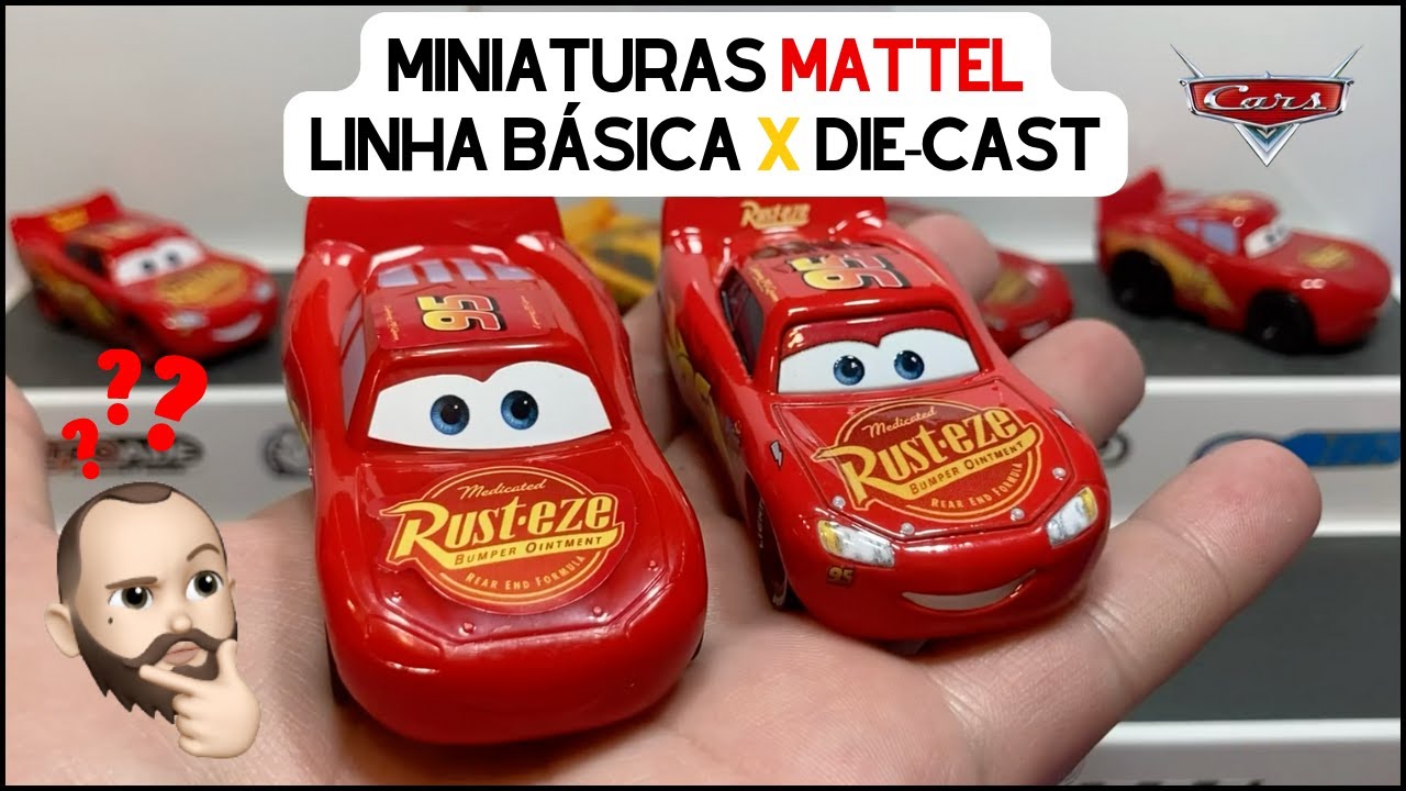CARROS DISNEY/ PIXAR - Relâmpago McQueen Vendido no Brasil x Vendido no Exterior