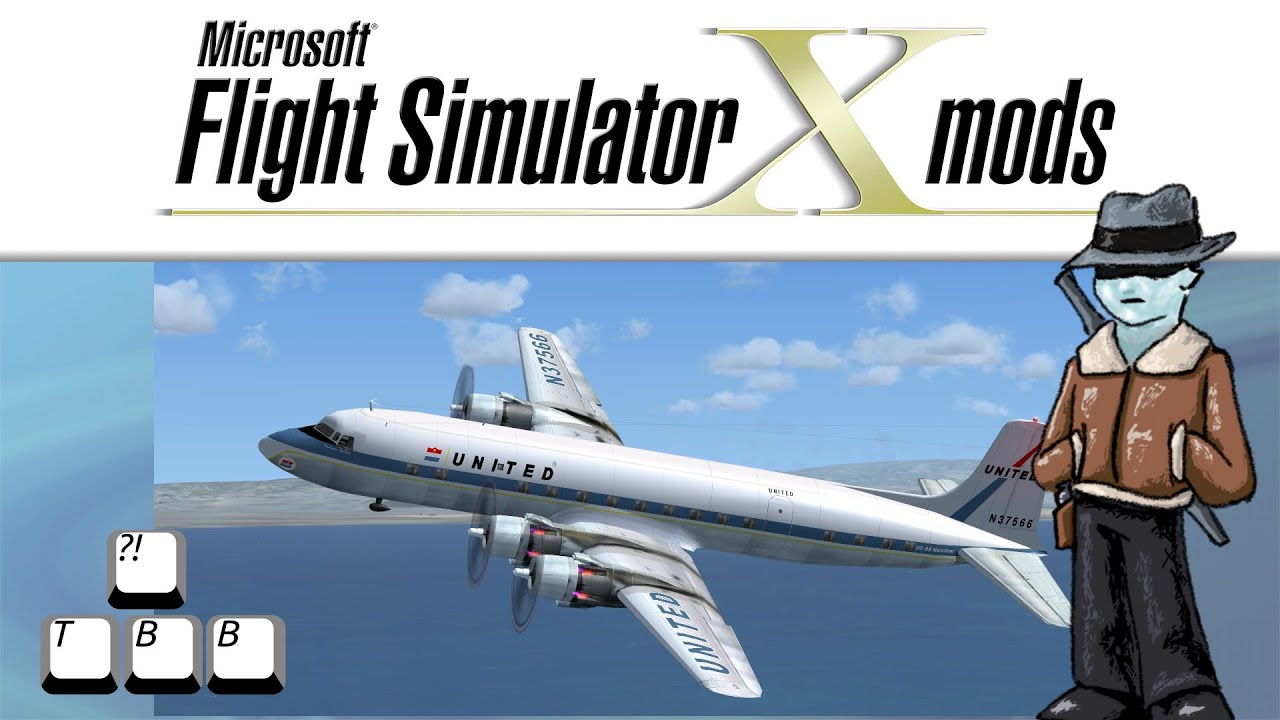 Flight Simulator X Plane Spotlight - Douglas DC-6