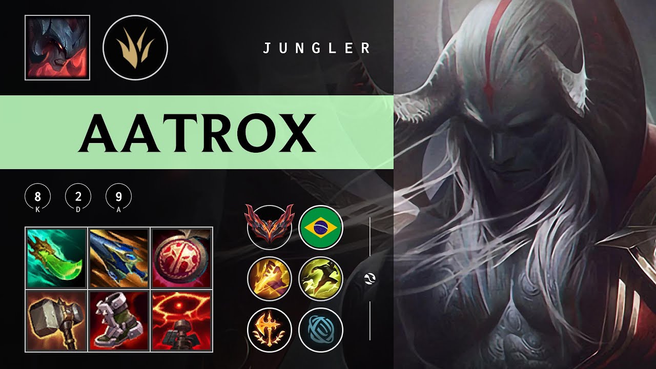 Aatrox Jungle vs Jarvan IV - BR Grandmaster Patch 25.23