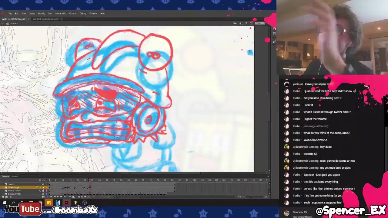 Warioware Gold Reanimated 5Volt Animation Timelapse