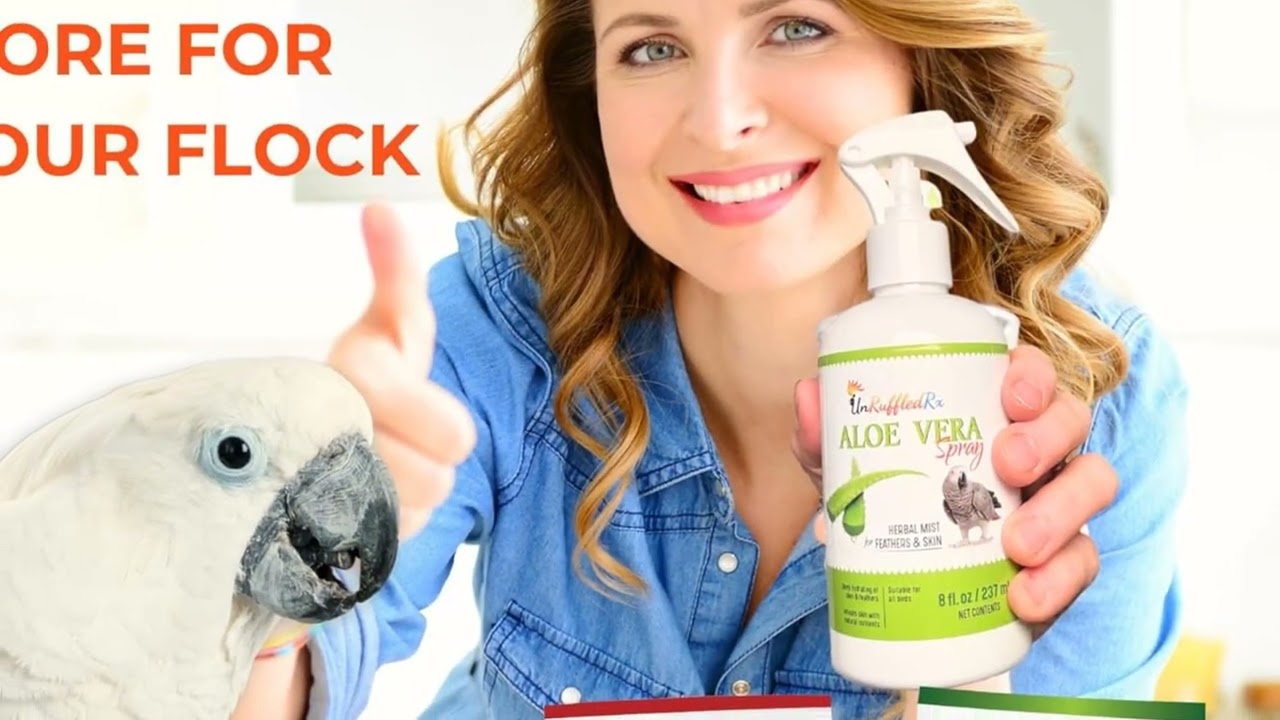 Aloe Vera Bird Spray: Soothe Your Bird&rsquo;s Skin & Feathers Naturally! 🦜🌿