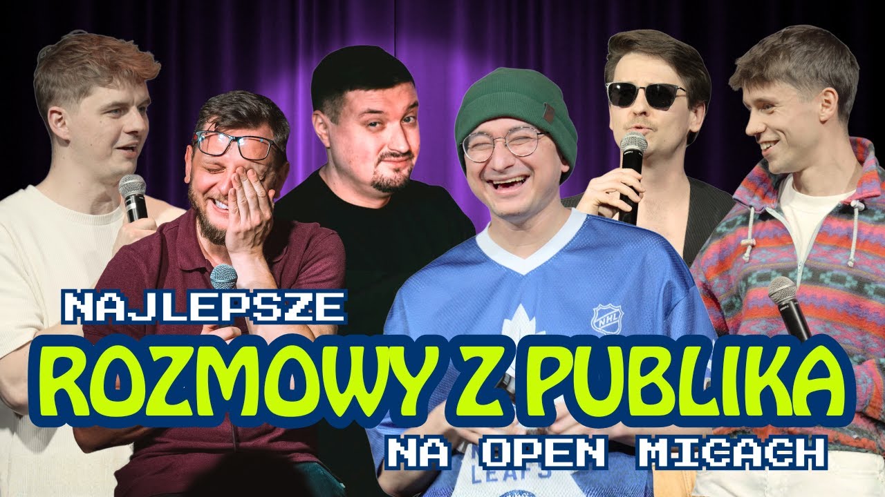 Machnicki Leja Wolski Chmiel Zajda Trela | Stand-Up | Impro | Crowdwork | Rozmowy po openach 2025