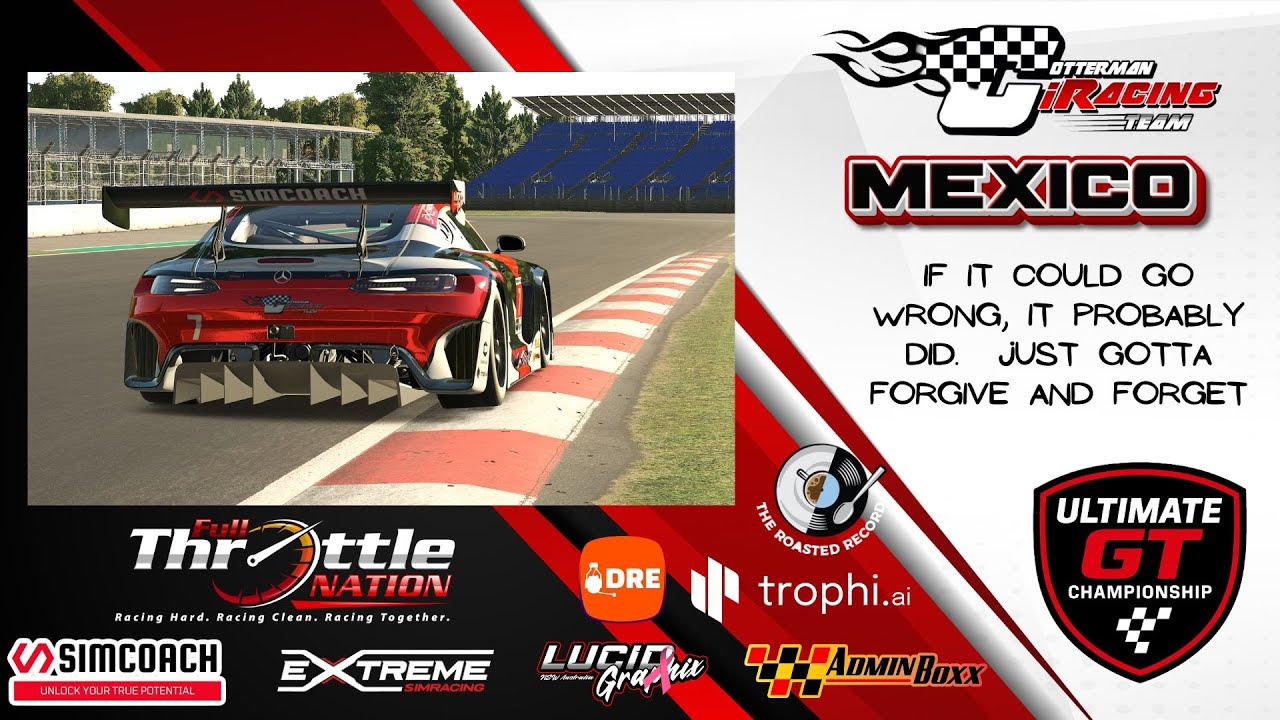 iRacing - Ultimate GT Championship - Autodromo Hermonos Rodriguez - Mercedes AMG