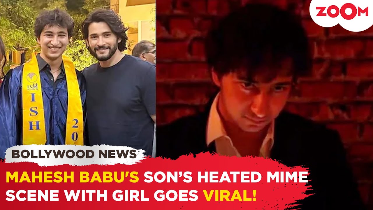 Mahesh Babu's son Gautam Ghattamaneni's HEATED argument scene with girl from mime act goes VIRAL!