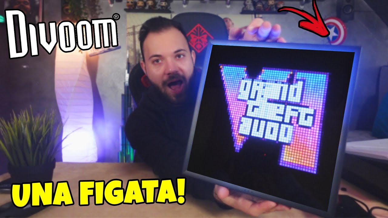 QUESTO GADGET È SPAZIALE | DIVOOM PIXOO 64 | UNBOXING!