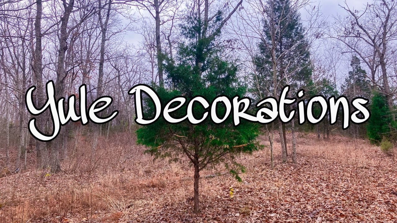 HOW TO DECORATE FOR YULE! Day 2 of the 12 Days of Yule #12daysofyule