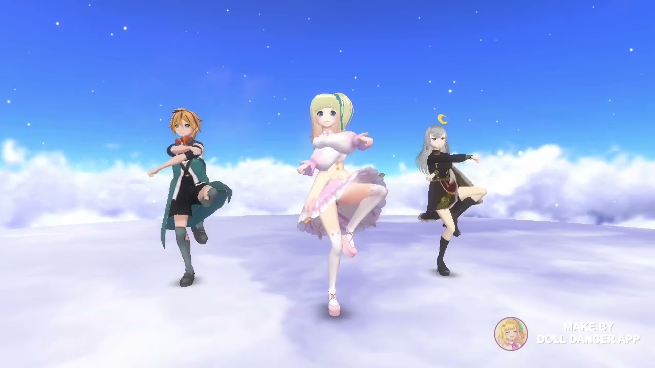 Edu is a Bad Boy theme song (MMD Doll Dancer)