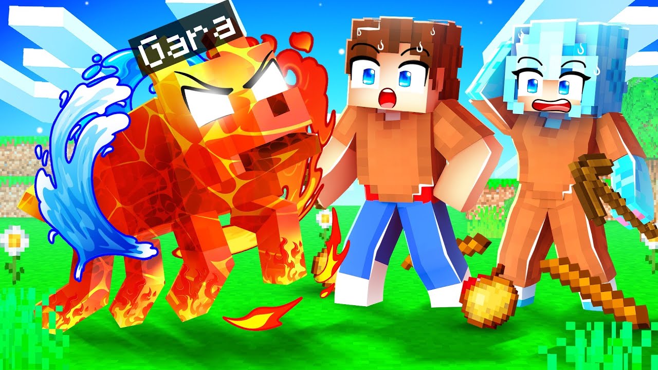 I Pretended To Be an ELEMENTAL DOG in Minecraft!
