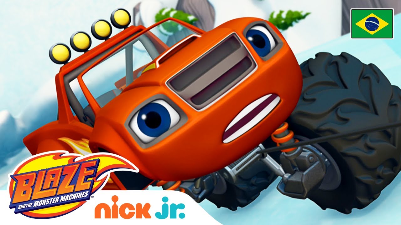 Resfriado com espirros ❄️  | Blaze and the Monster Machines