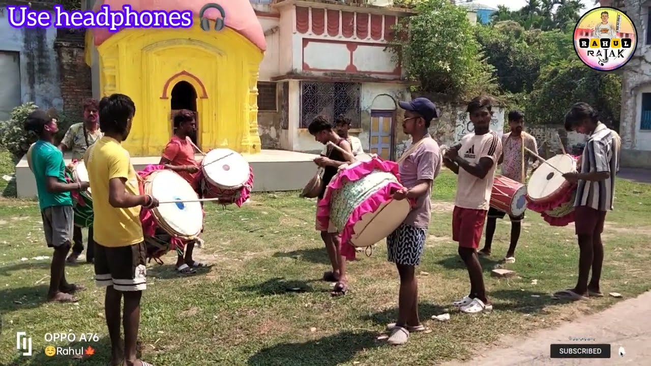 KRANTI DHOL TASHA PARTY  🎹- TOKE NIYA BACHBO AMI🎹 BY-TUSAR DA💥 KALNA BAJRANG BOLI PUJO 2025.