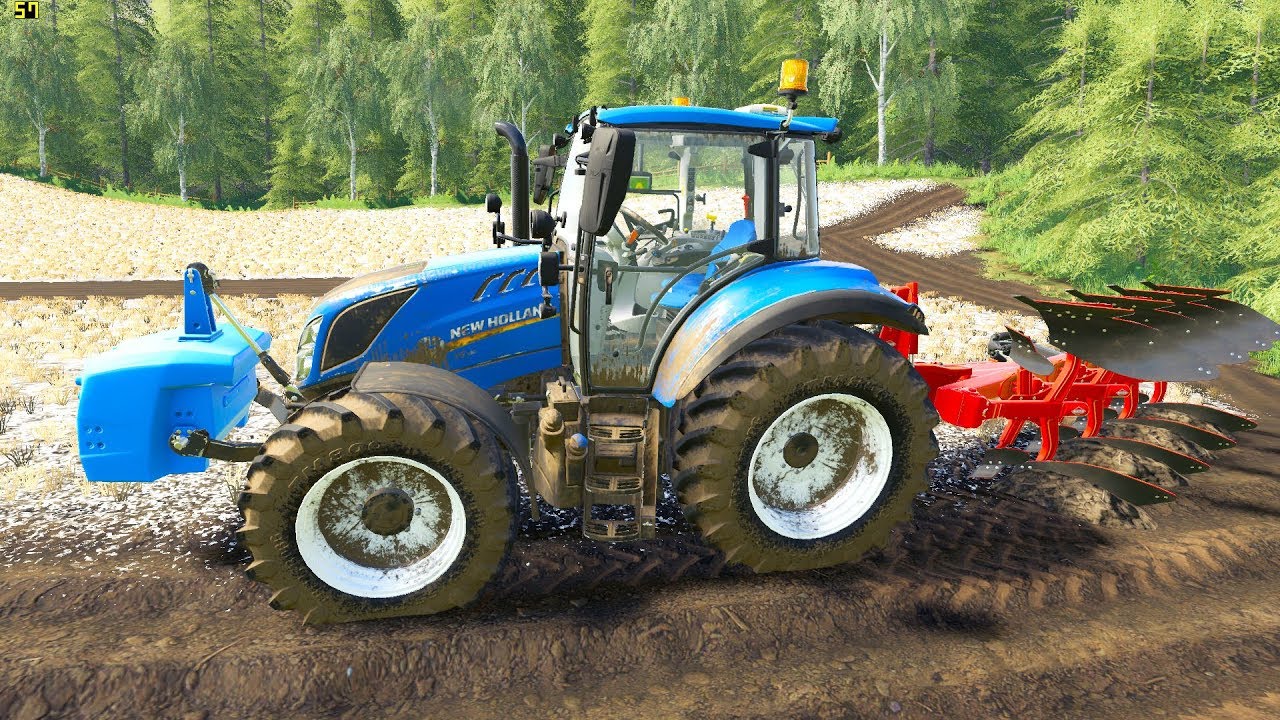 Austria - LIME spreading and ploughing in Tyrol