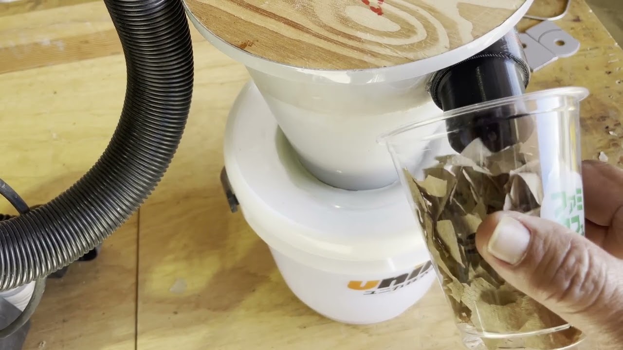 DIYサイクロン掃除機自作　