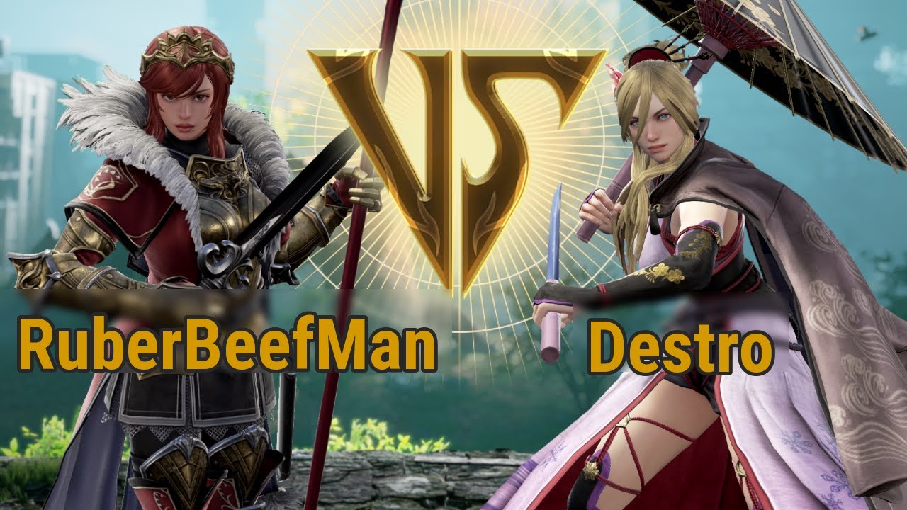 RuberBeefMan (Хильда) против Дестро (Сецука) | Соулкалибур VI