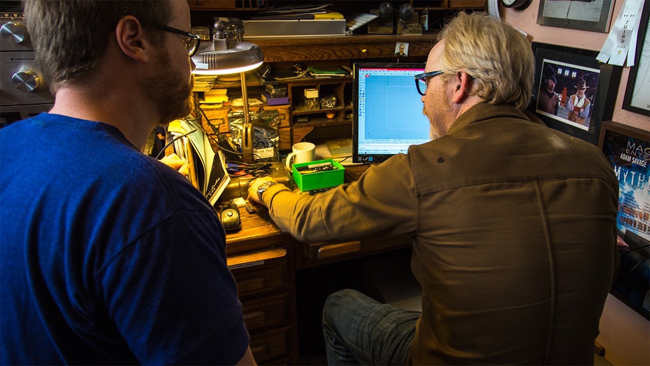 Inside Adam Savage's Cave: The New Laser Cutter!