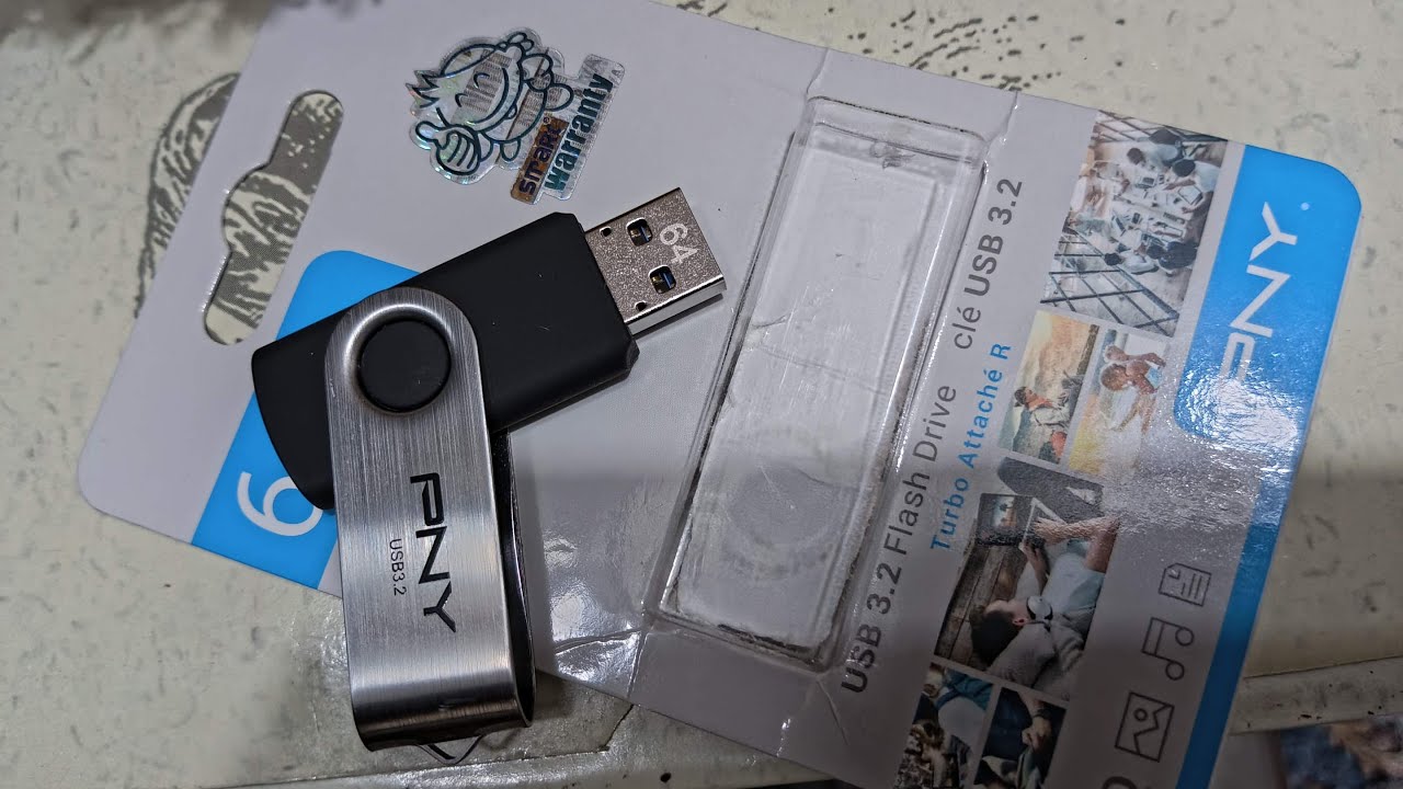 PNY Turbo Attach&eacute; R USB 3.2 Flash Drives - 64GB