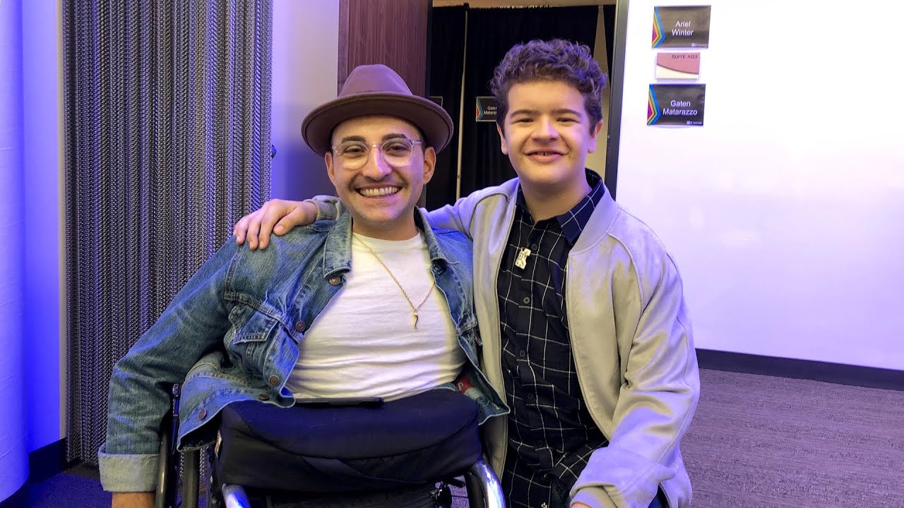 Strange Things from the set of Stranger Things with Gaten Matarazzo