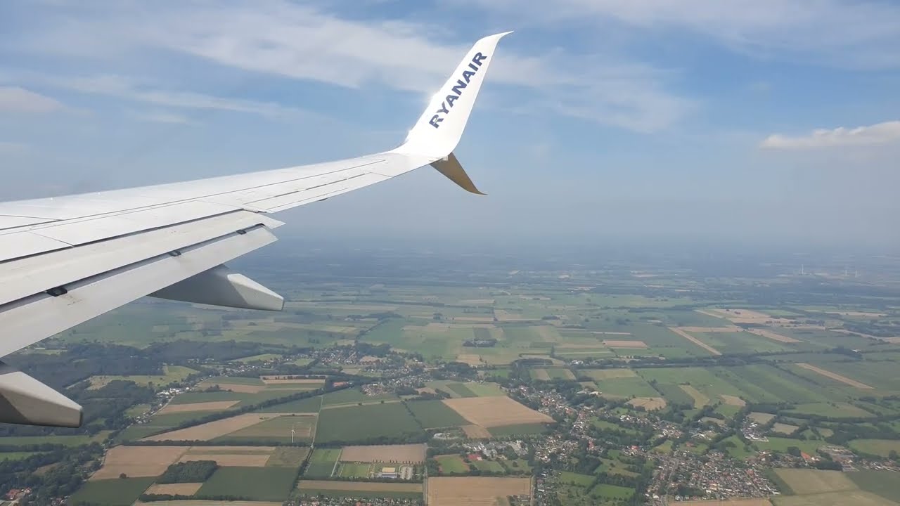 Approach & Landing / Anflug & Landung Flughafen Bremen