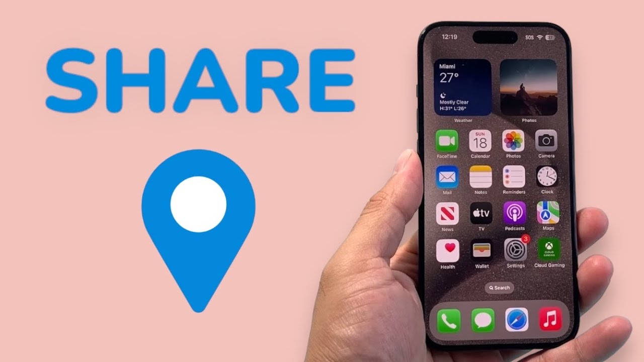 How To Share Location on iPhone