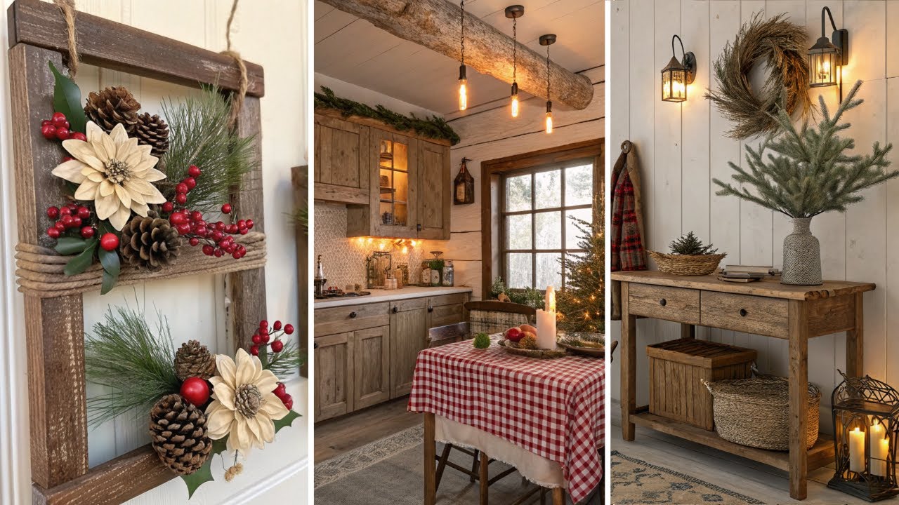 Affordable Farmhouse Winter Decor  and diy Ideas to Make Your Home Feel Cozy.