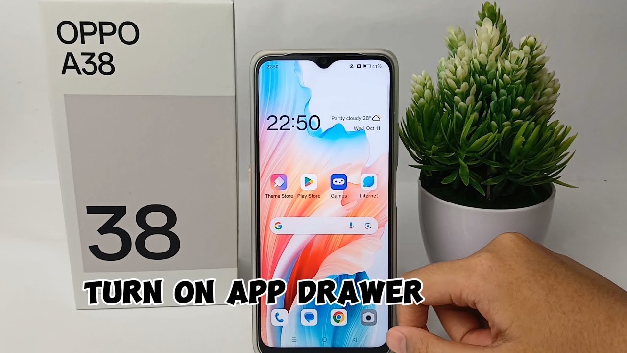 How To Enable App Drawer On Oppo A38