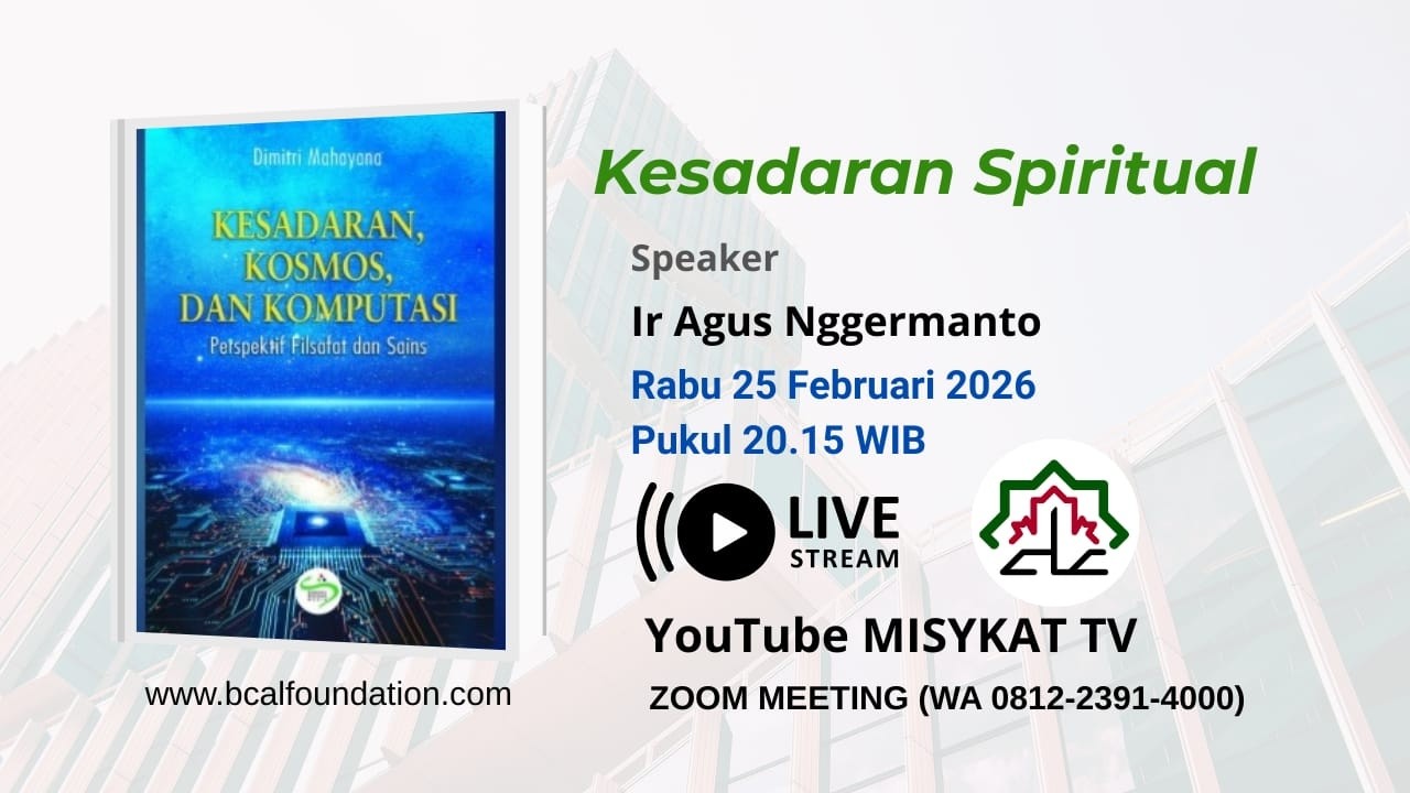 Kajian Filsafat Futuristik | Kesadara Spiritual | Speaker Ir. Agus nggermanto | Host Kang Ahsa
