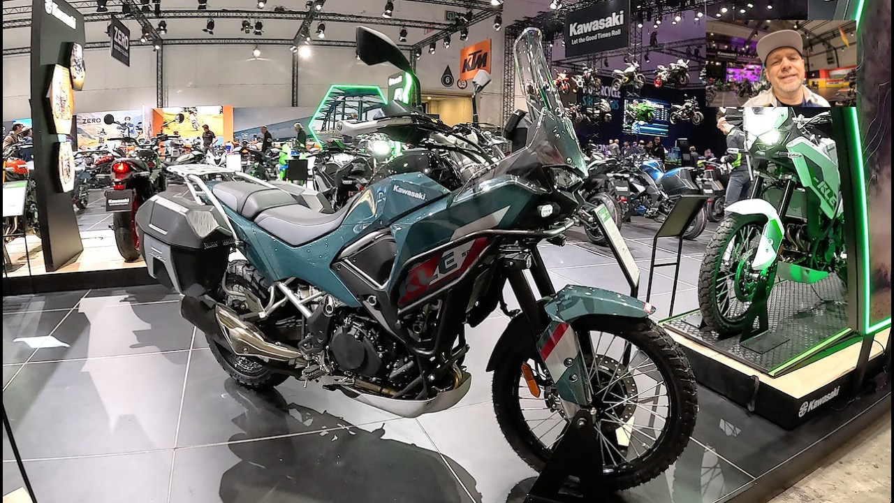 Kawasaki KLE 500 SE Rally offroad enduro touring moto motor bike motorcycle motard walkaround W....