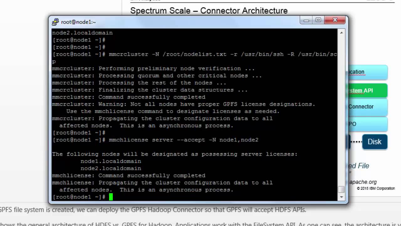 Spectrum Scale (GPFS) for Hadoop Technical Introduction (Part 2 of 2)