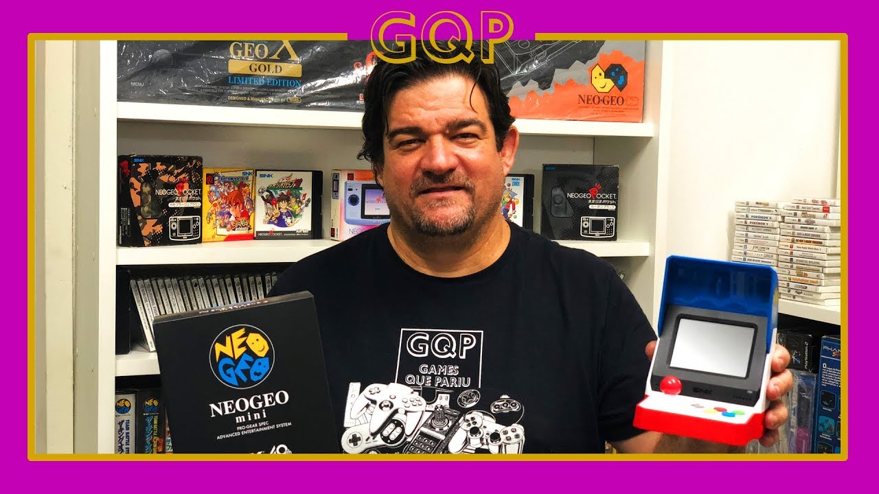Unboxing NEO GEO mini, o caçula simpático da SNK e primeiras impressões
