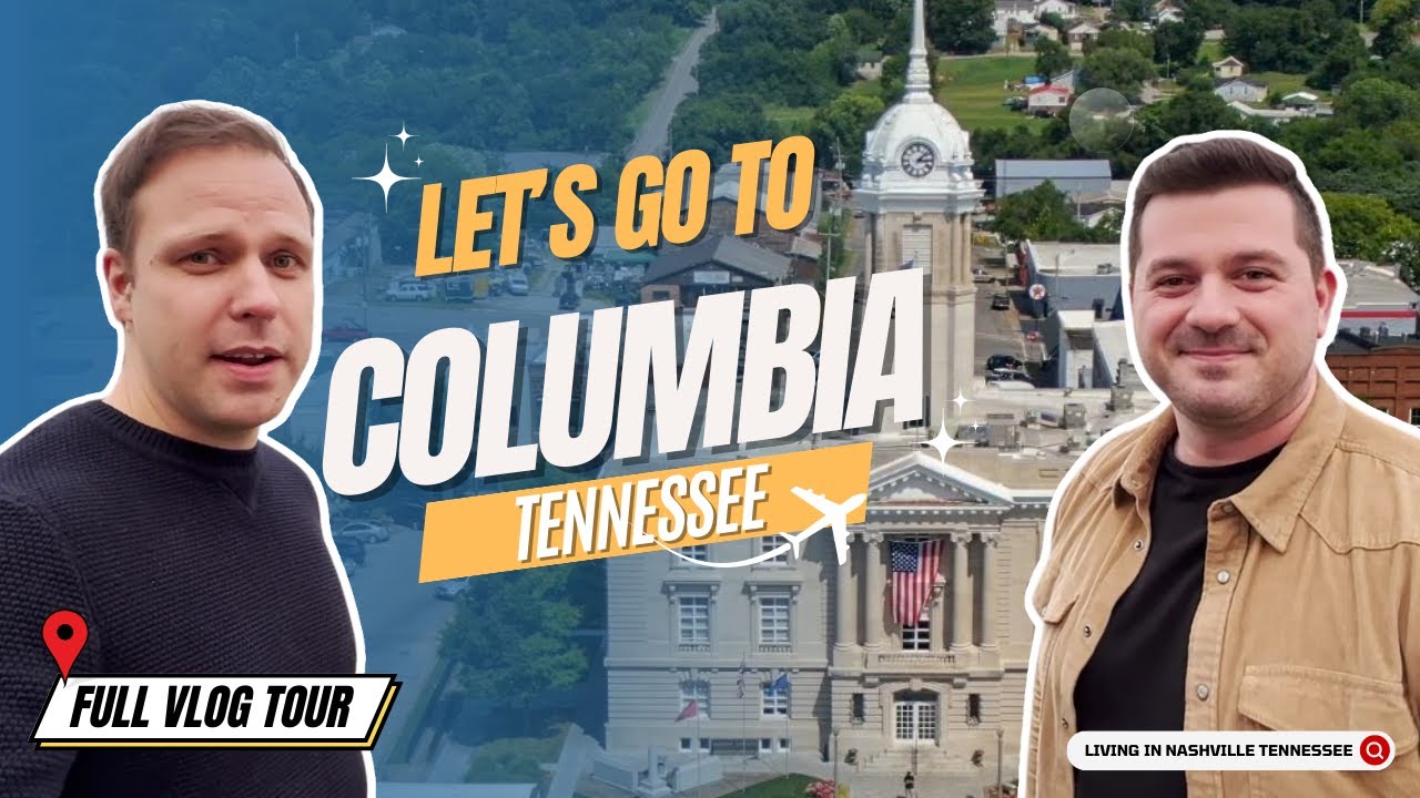 Full Vlog Tour of Columbia Tennessee