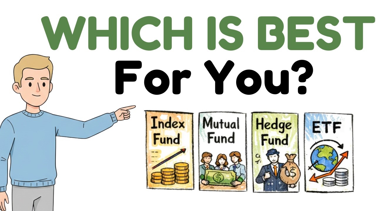 Index Funds vs Mutual Funds vs Hedge Funds vs ETFs Explained