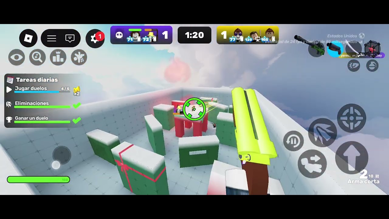 Chicos estoy jugando con un subcritor mío 