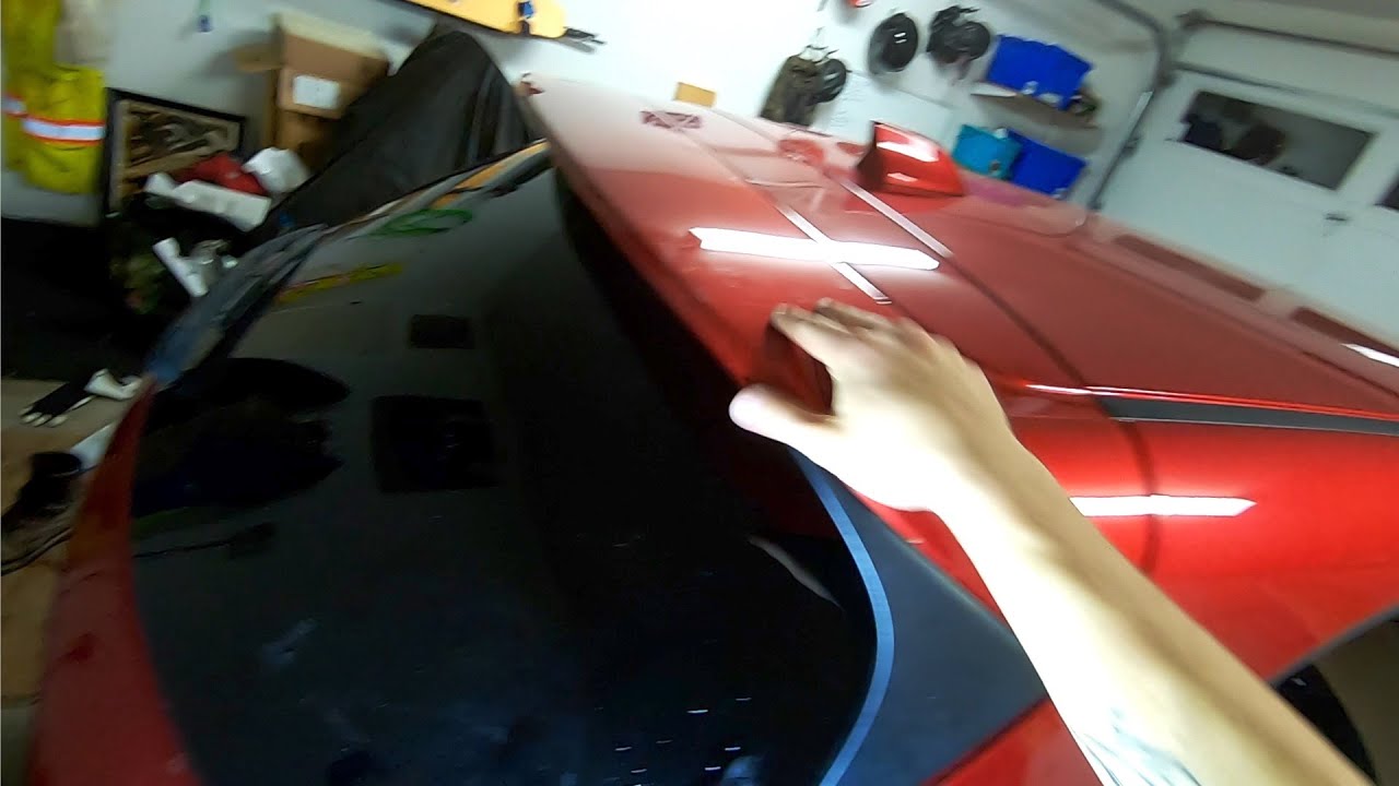 Mazda Cx 5 spoiler squeaking Fix DIY repair