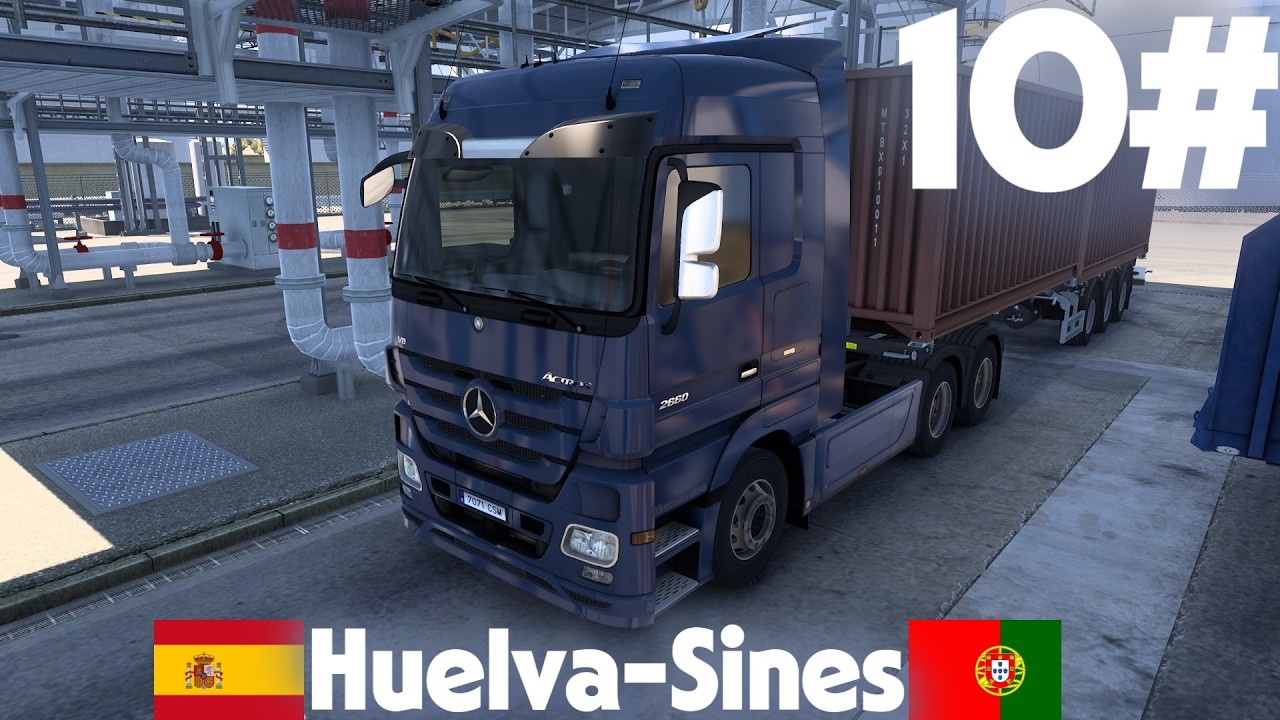 ETS2| Cruzamos a Portugal! 1.57 Mods Realistas | CAP10.
