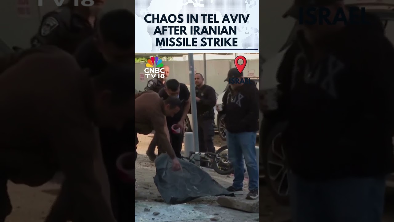 Tel Aviv Under Attack: Iranian Missile Impact Causes Chaos | Iran Targets Israel Again | N18G