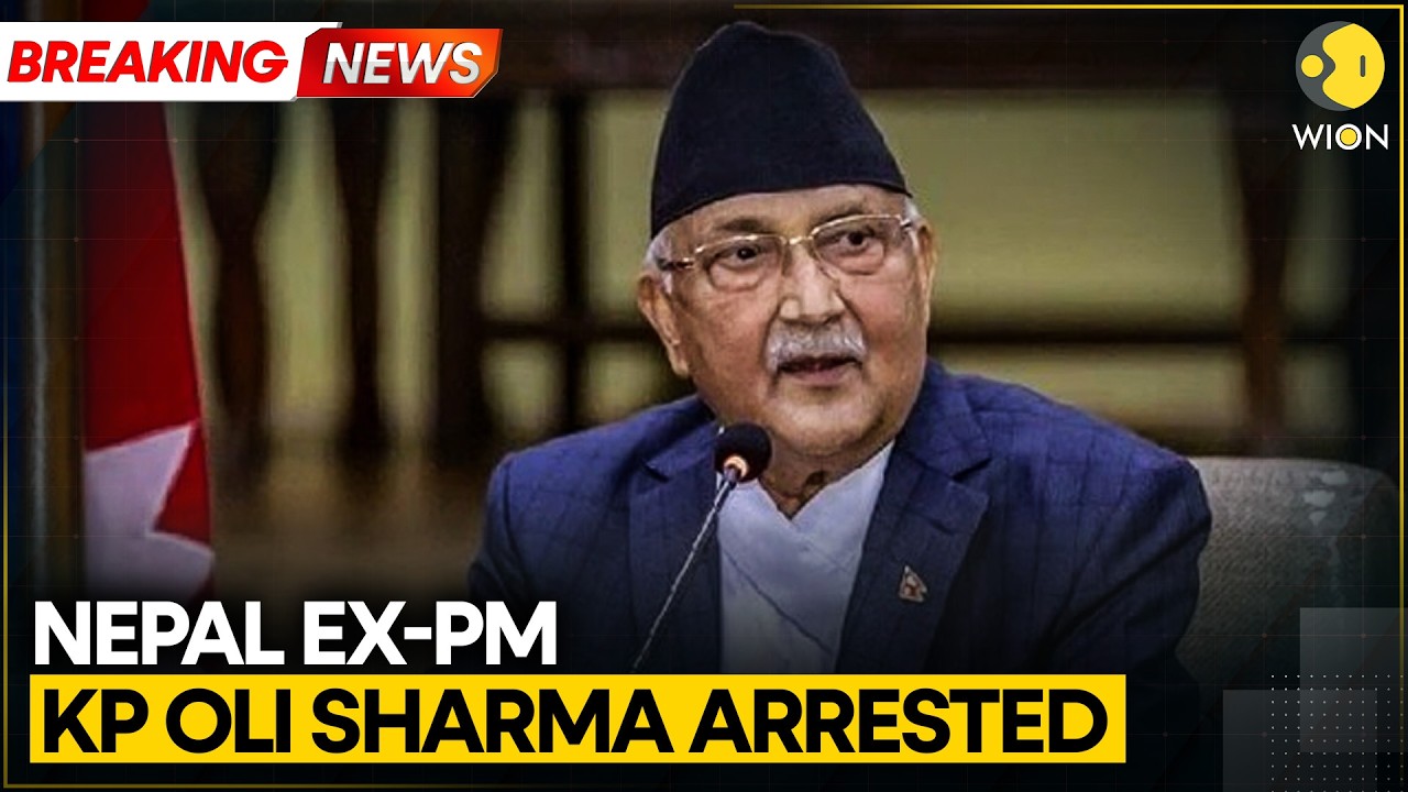 Nepal&rsquo;s Ex-Prime Minister KP Sharma Oli Arrested Over 2025 Gen Z Demonstrations | WION BREAKING