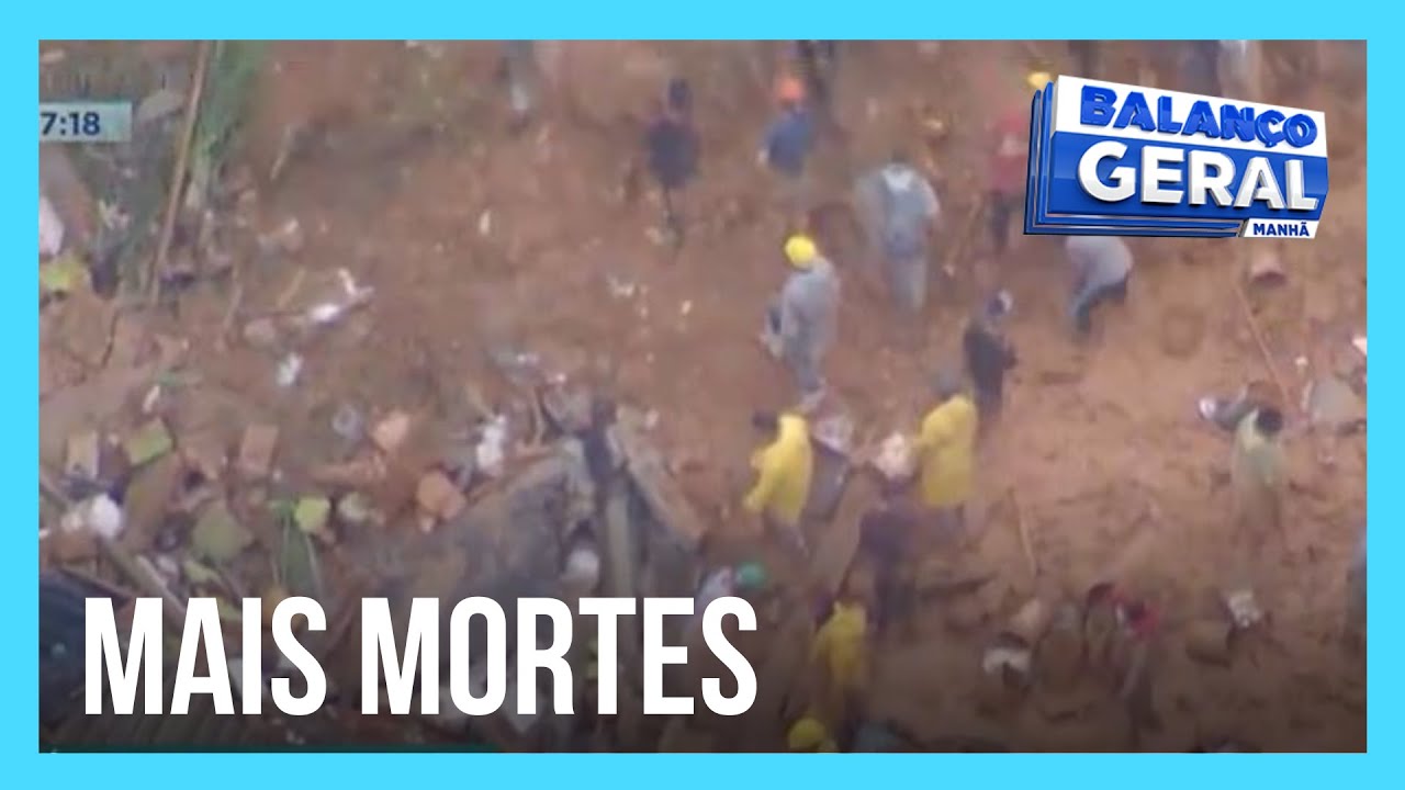 Bombeiros encontram mais um corpo após deslizamento em Franco da Rocha