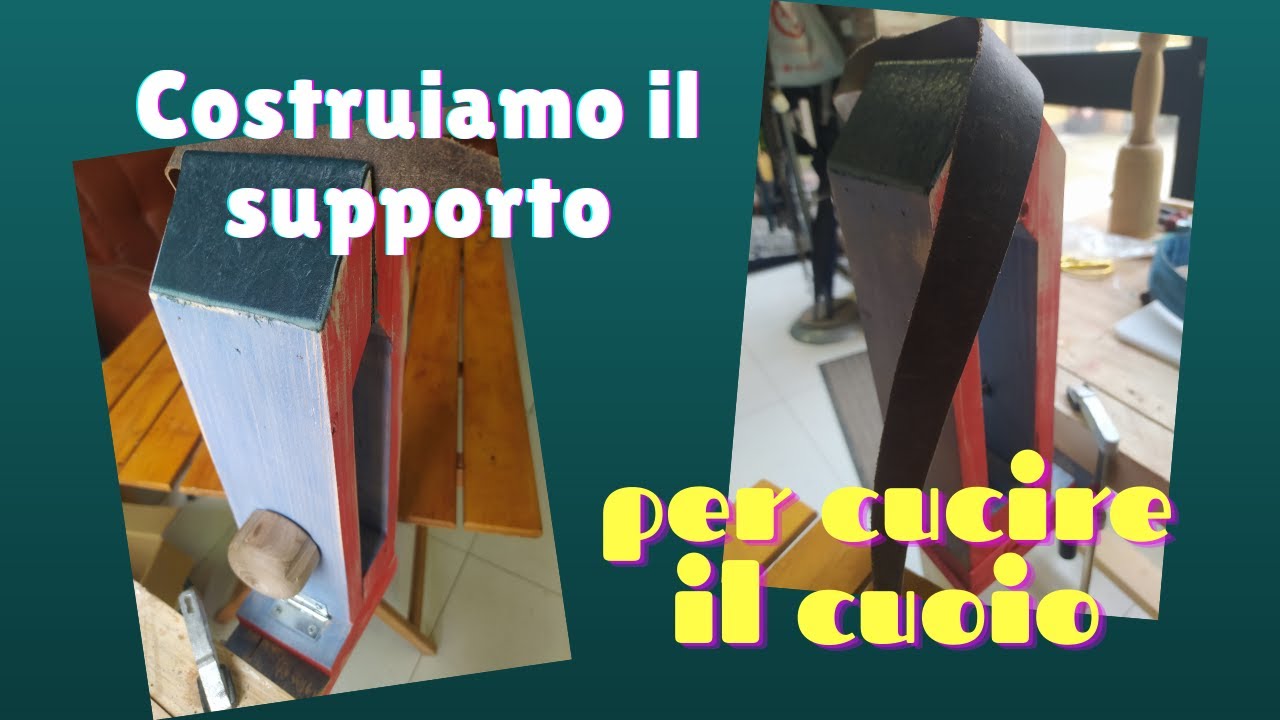 Supporto per cucire il cuoio DIY