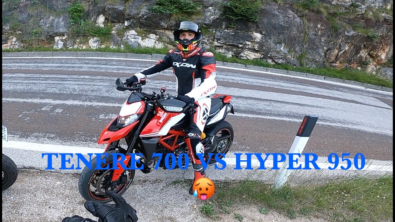 YAMAHA TENERE 700 FULL GAS VS DUCATI HYPERMOTARD 950