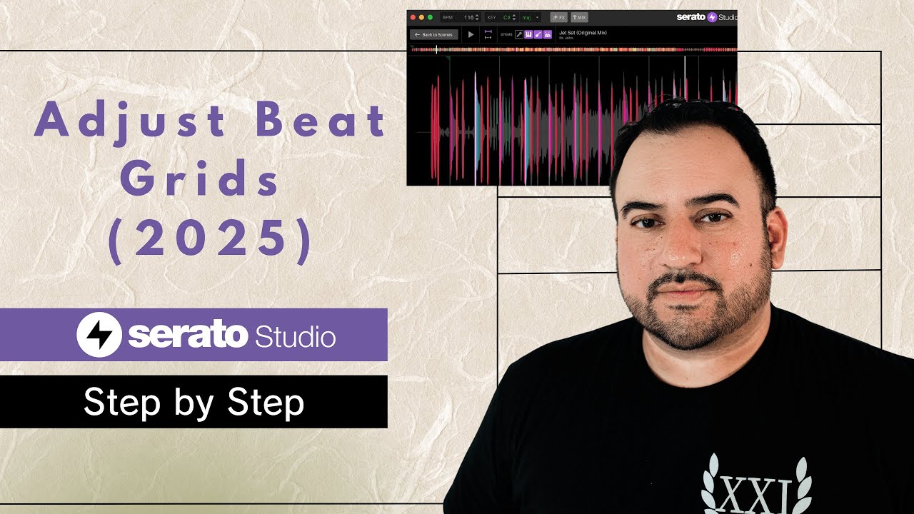 Adjust Beat Grids in Serato Studio 2025 #seratostudio