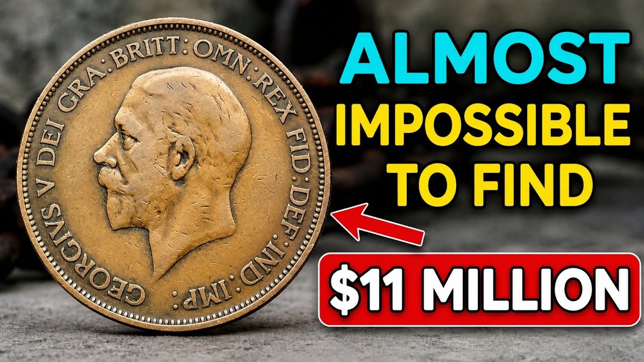 MOST EXPENSIVE ONE PENNY GEORGIVS V COINS UK 💰 Rare King George V Pennies Worth A LOT of Money 🇬🇧