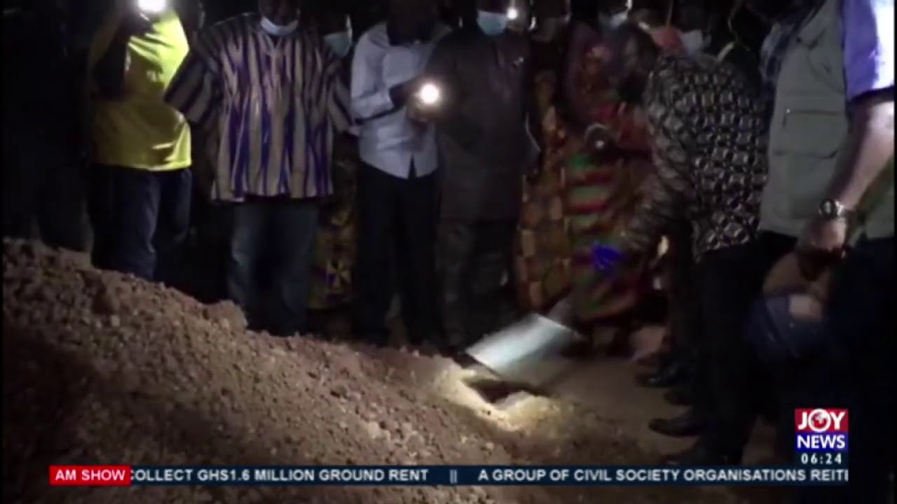 Pres. cut sod for construction of Atebubu-Kwame Danso-Kwadwo Krom road - AM News on JoyNews (9-9-20)